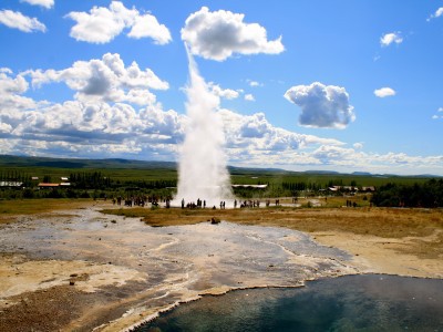 Geysir, Golden Circle, shore excursion, day tour, Reykjavik, Iceland